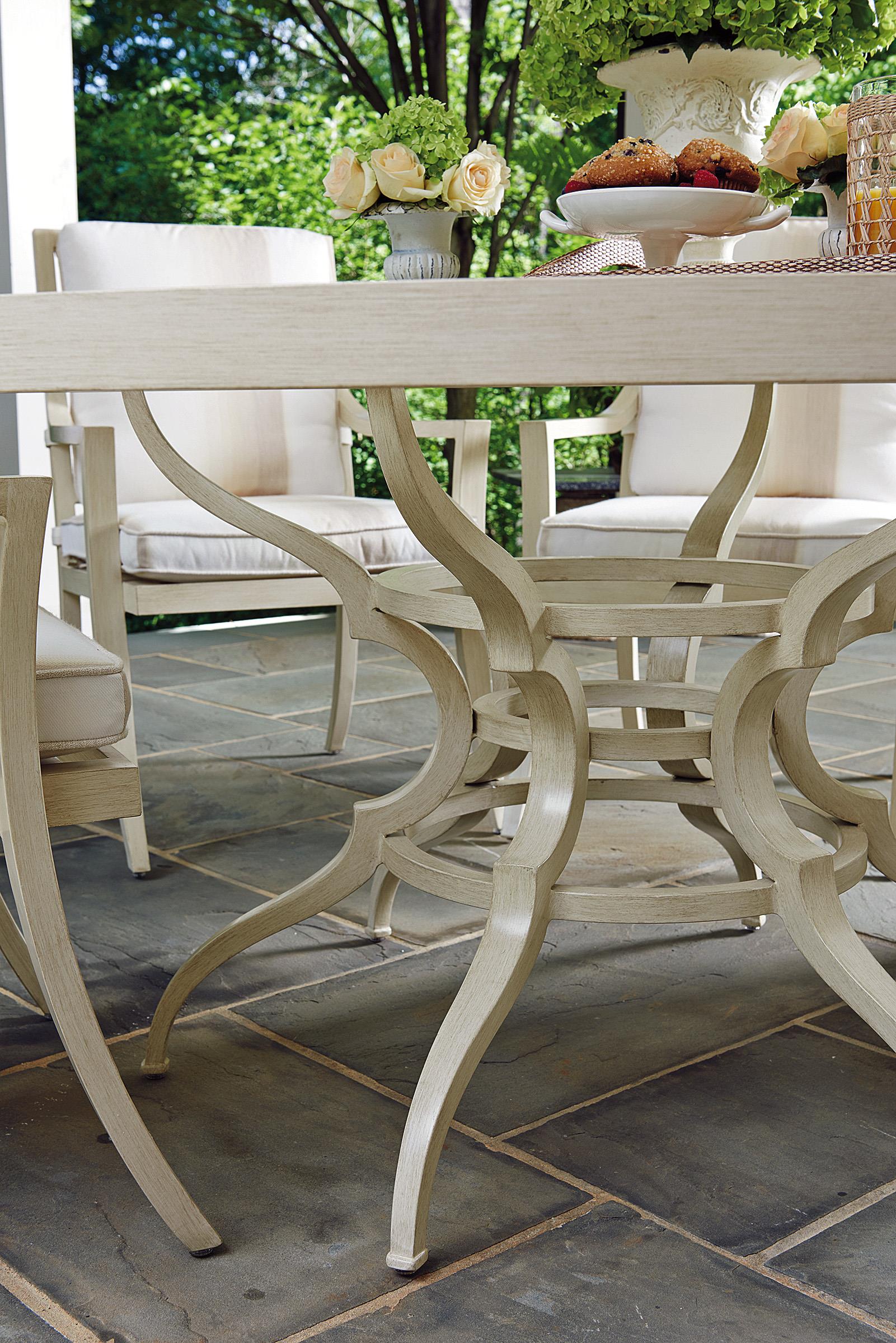 Tommy Bahama Outdoor Living Misty Garden Six Piece Outdoor Dining Set